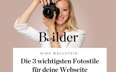 Die 3 wichtigsten Fotostile für deine Webseite