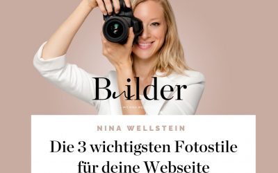 3 wichtige Fotostile für deine Webseite